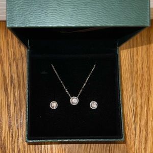 Pandora limited edition earrings and necklace set